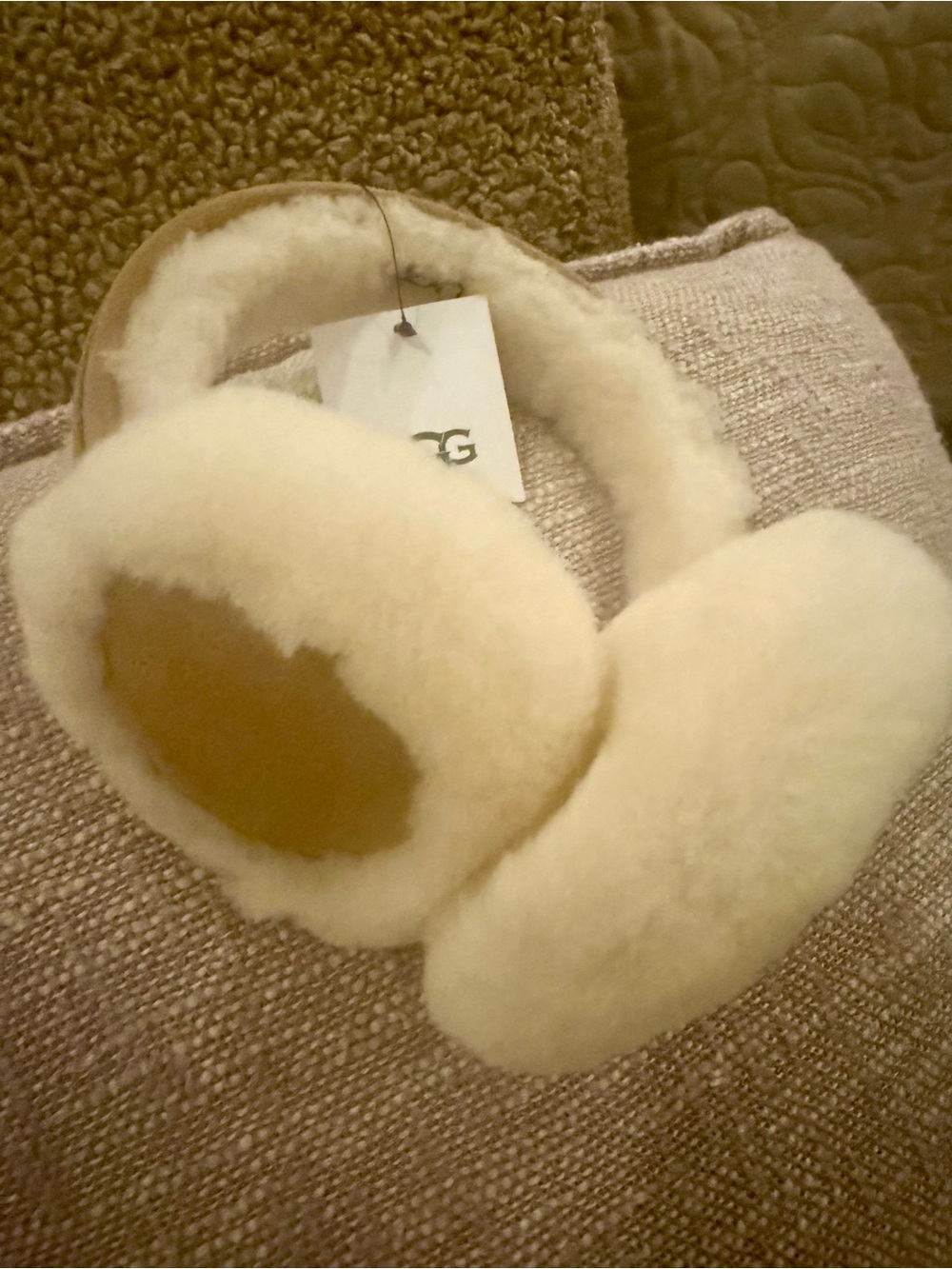 NWT UGG earmuffs with sherling lining